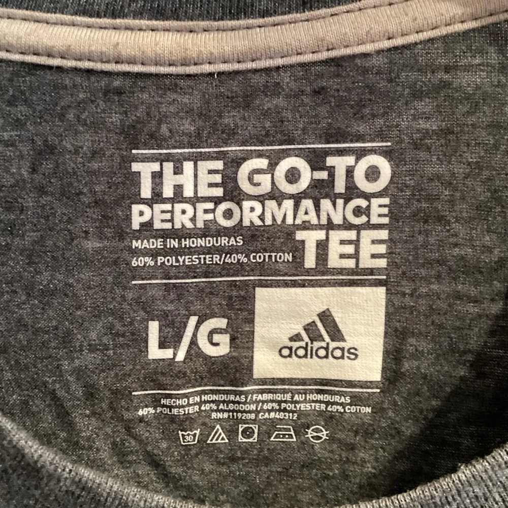 Adidas The Go-To Performance Tee American Flag Men's Size Large
